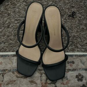 Elegant Black Women's heels